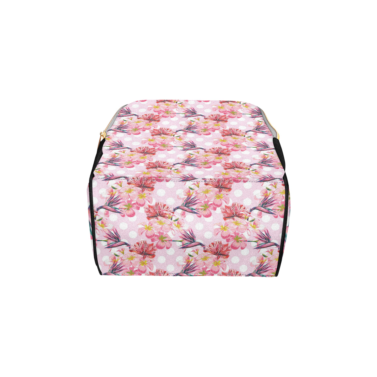 Bird Of Paradise Pattern Print Design BOP011 Diaper Bag Backpack