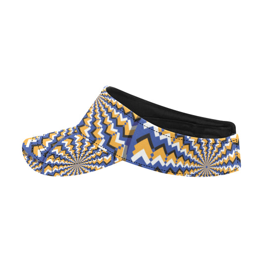 Optical illusion Pattern Print Design A01 Unisex Sun Visor