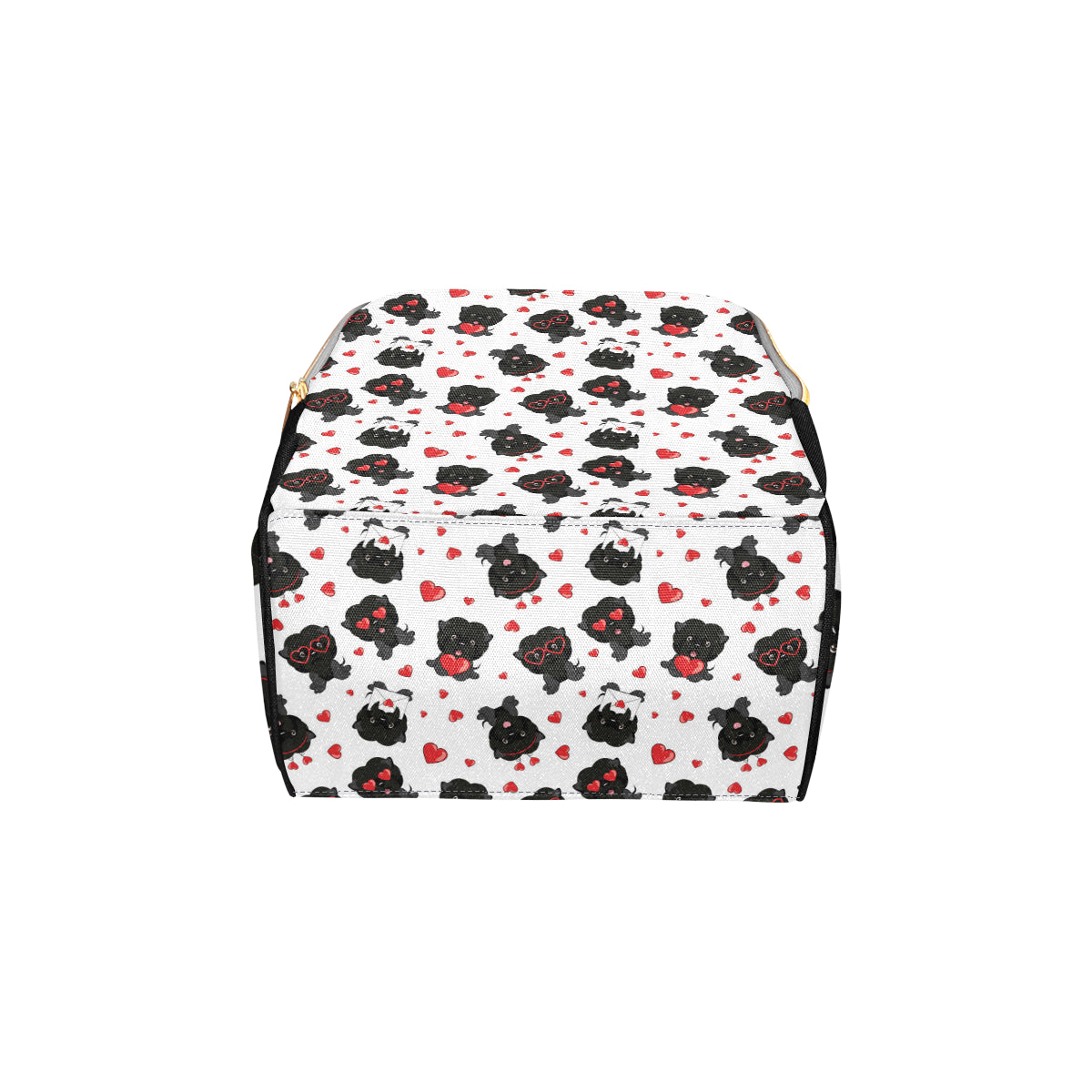 Affenpinscher Pattern Print Design 01 Diaper Bag Backpack