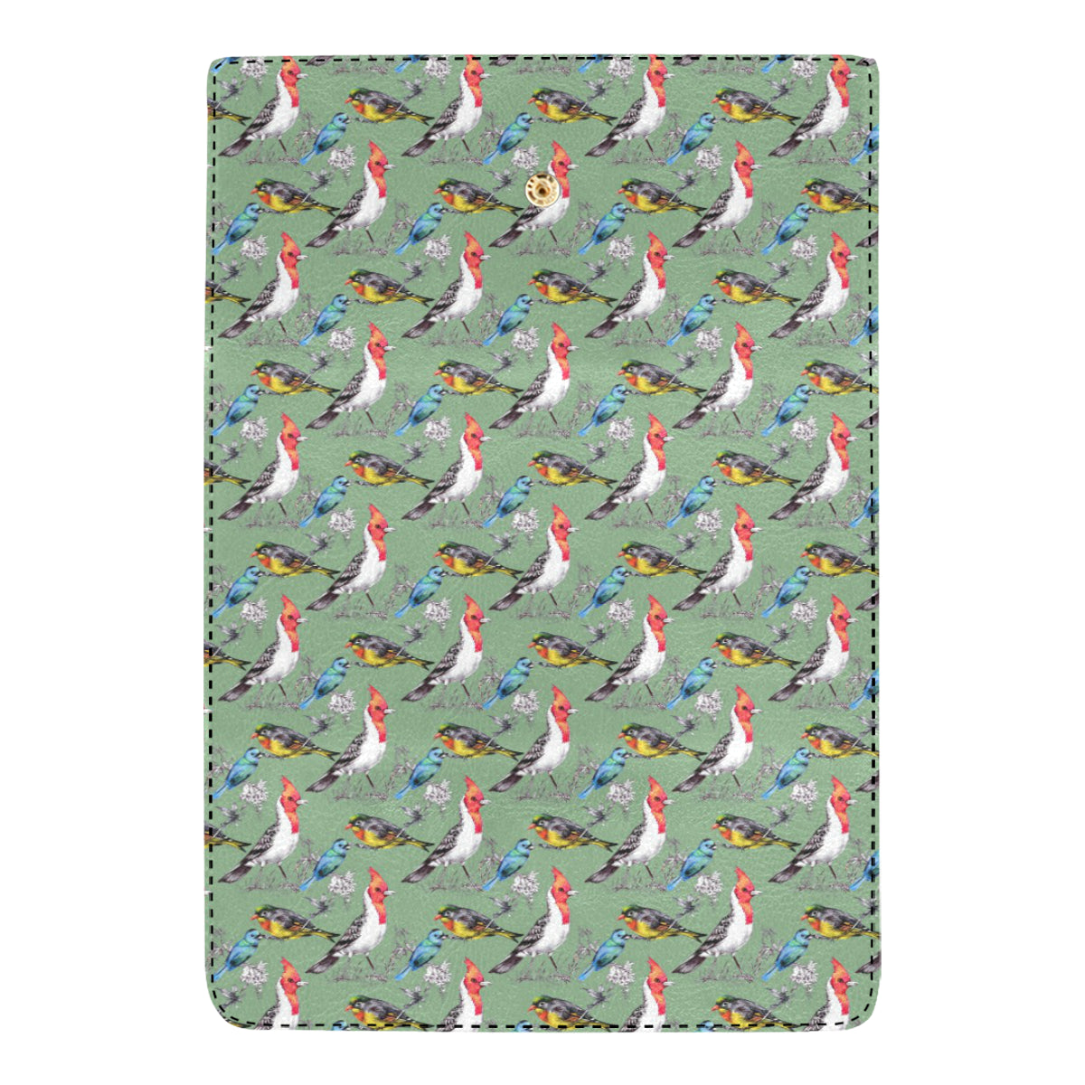 Birds Pattern Print Design 07 Women's Trifold Wallet