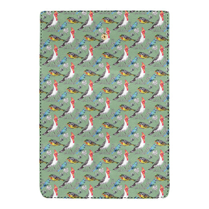 Birds Pattern Print Design 07 Women's Trifold Wallet