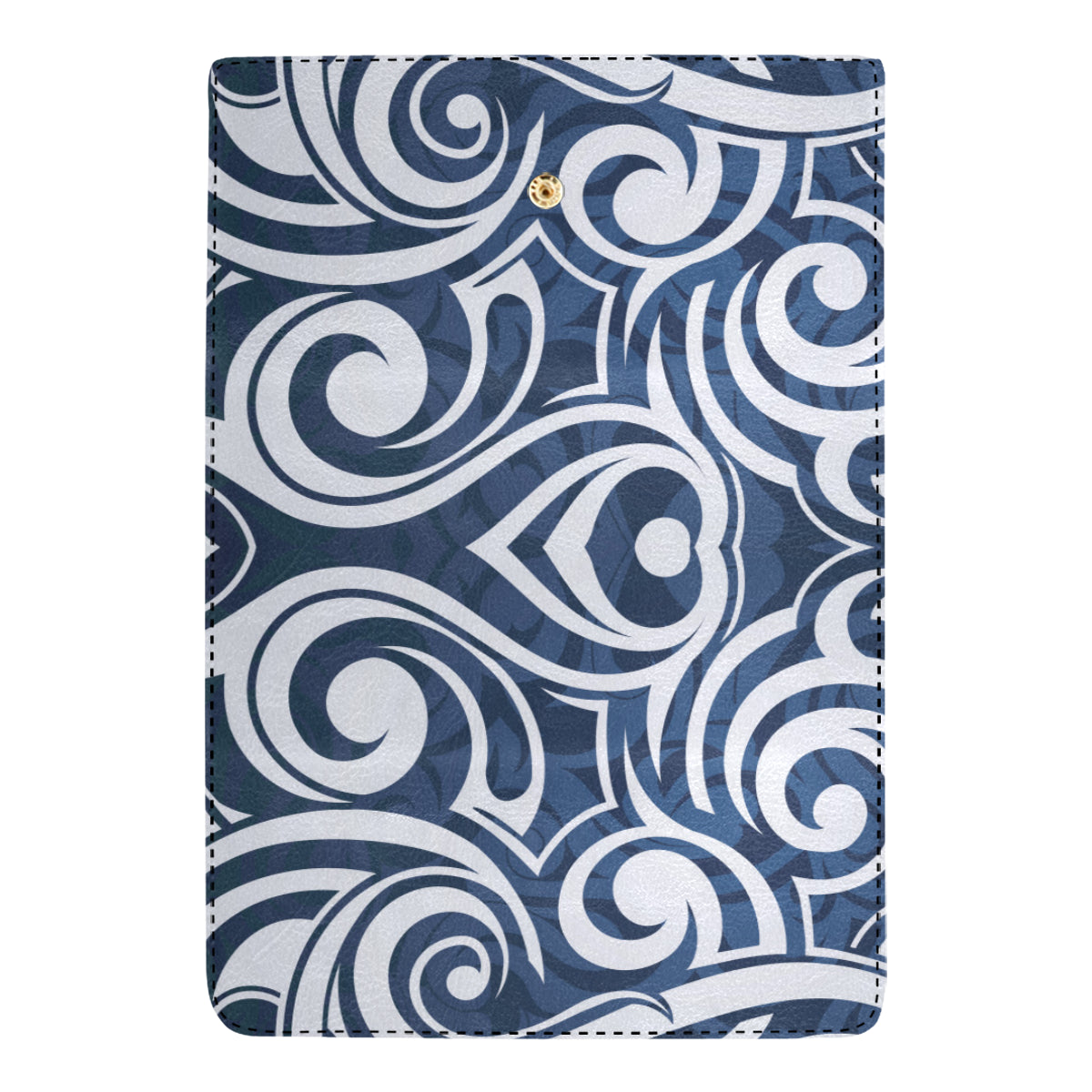 Maori Pattern Print Design 01 Women's Trifold Wallet