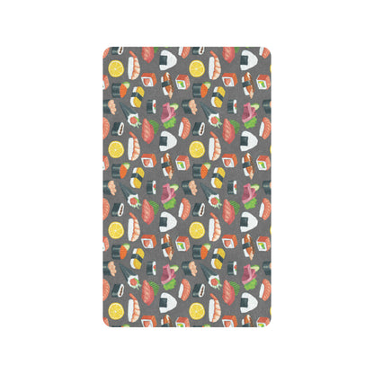 Sushi Pattern Print Rubber Doormat