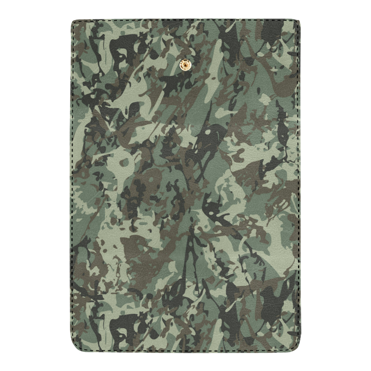 Camouflage Pattern Print Design 06 Women's Trifold Wallet