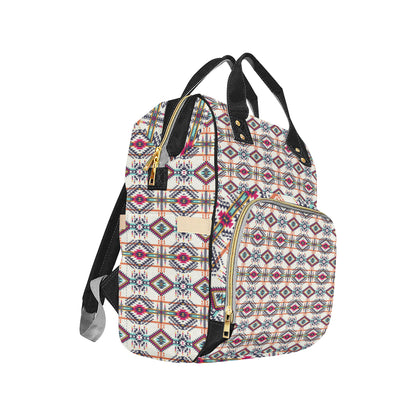 Indian Navajo Art Themed Design Print Diaper Bag Backpack