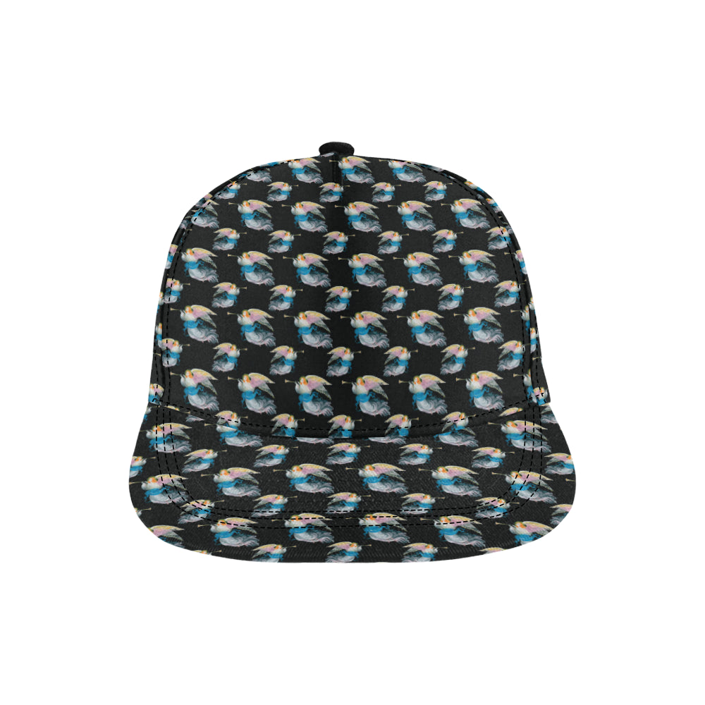 Angel with Wings Beautiful Design Print Snapback Cap