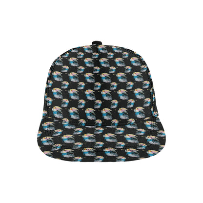Angel with Wings Beautiful Design Print Snapback Cap