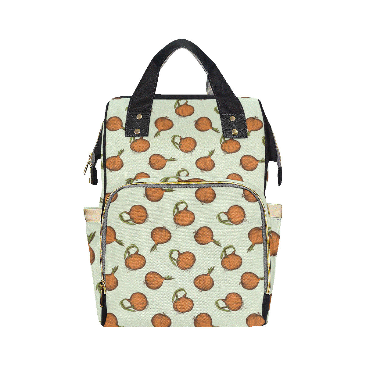 Onion Pattern Print Design A05 Diaper Bag Backpack