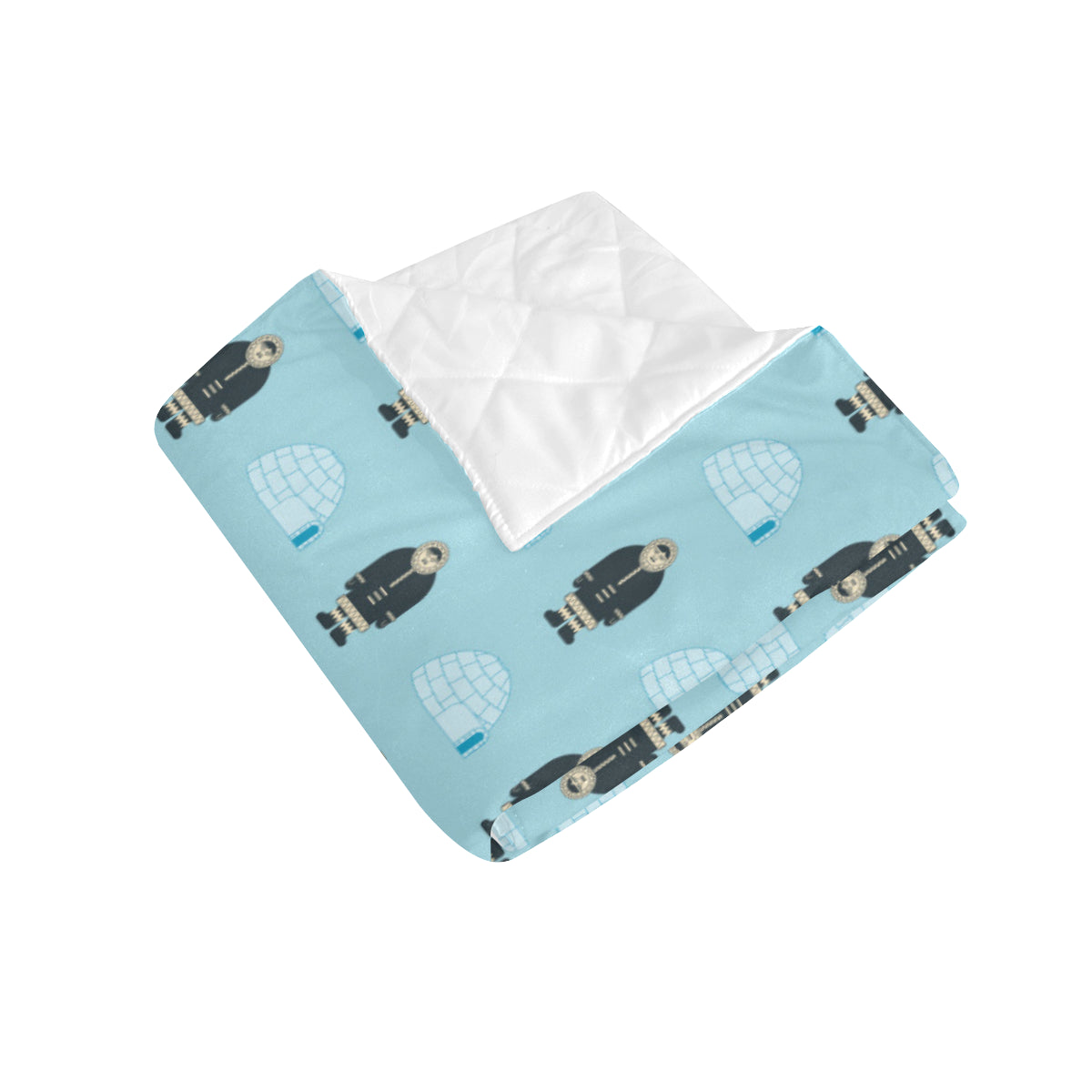 Eskimo Pattern Print Design 03 Premium Quilt