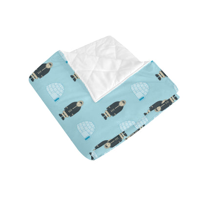 Eskimo Pattern Print Design 03 Premium Quilt
