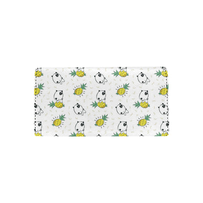 Bull Terriers Pattern Print Design 05 Women's Trifold Wallet