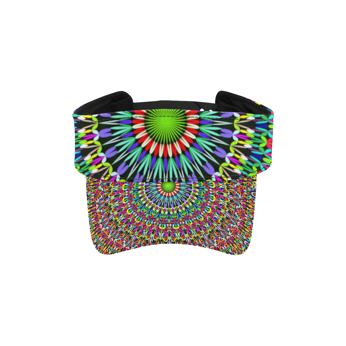 Bohemian Colorful Style Print Unisex Sun Visor