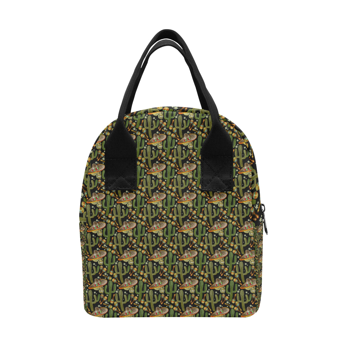 Western Style Print Insulated Lunch Bag
