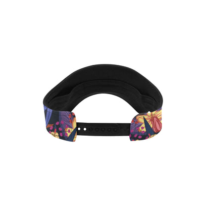 Lily Pattern Print Design LY016 Unisex Sun Visor