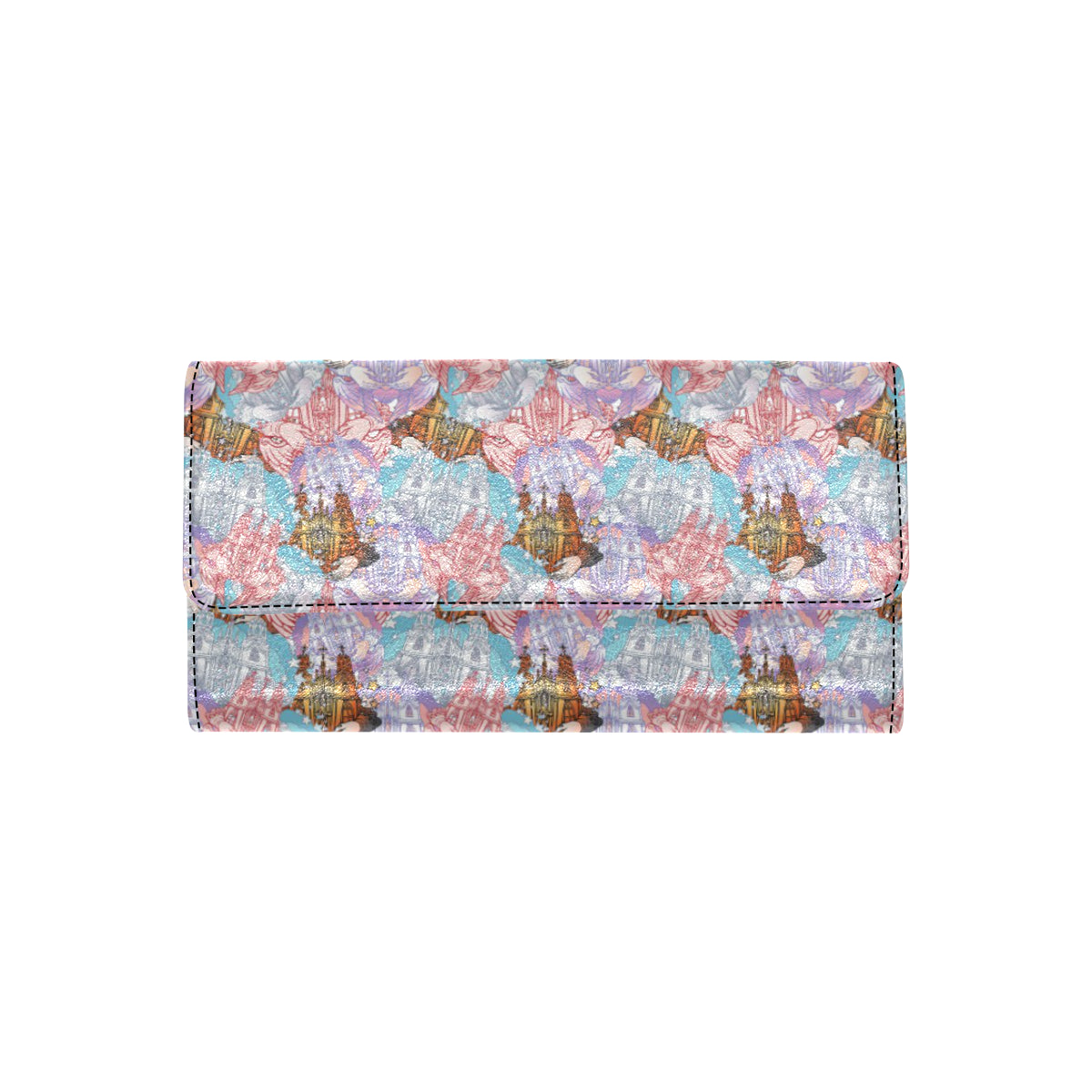 Christian Pattern Print Design 03 Women's Trifold Wallet