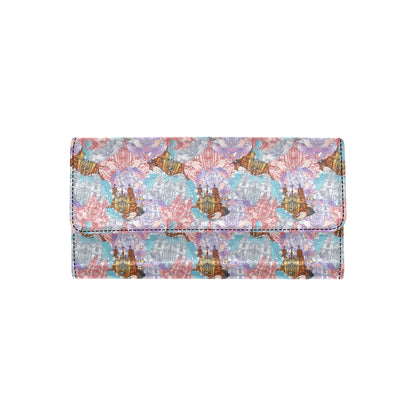 Christian Pattern Print Design 03 Women's Trifold Wallet