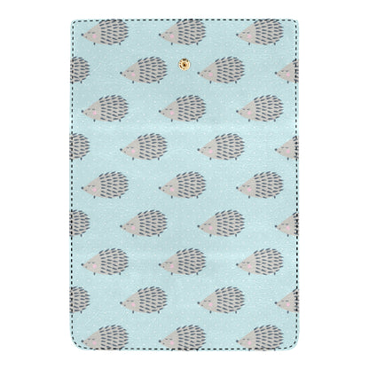 Hedgehog Pattern Print Design 02 Women's Trifold Wallet