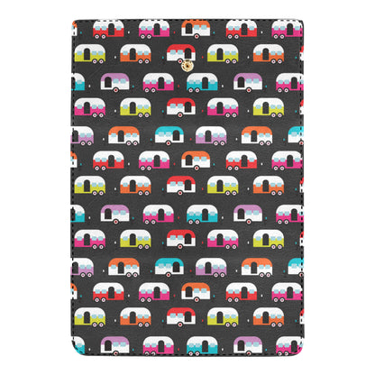 Camper Caravan Pattern Women's Trifold Wallet