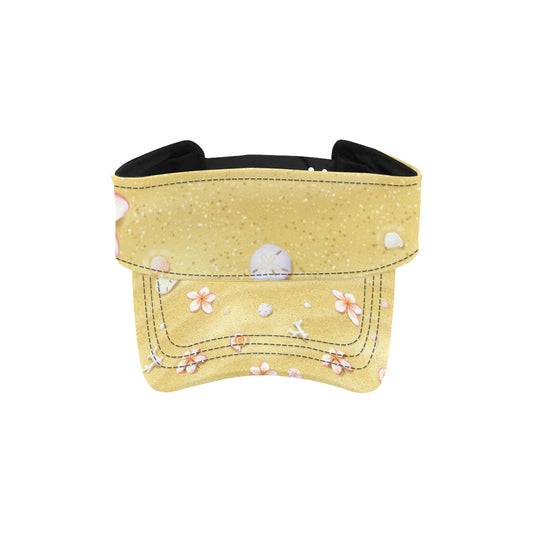 Beach Theme Print Unisex Sun Visor