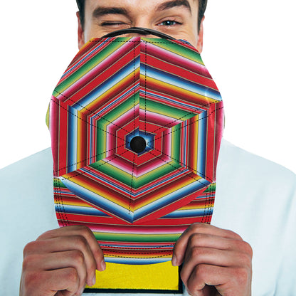 Serape Pattern Snapback Cap