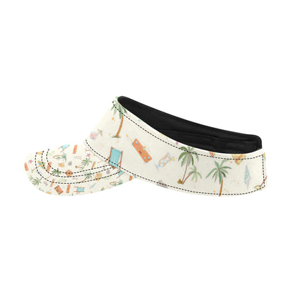 Beach Themed Pattern Print Design 05 Unisex Sun Visor