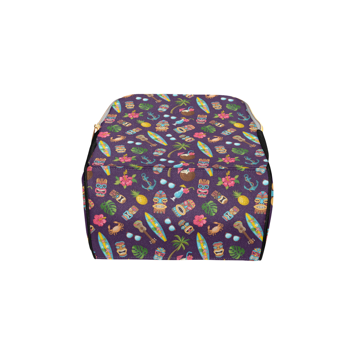 Hawaiian Themed Pattern Print Design H024 Diaper Bag Backpack