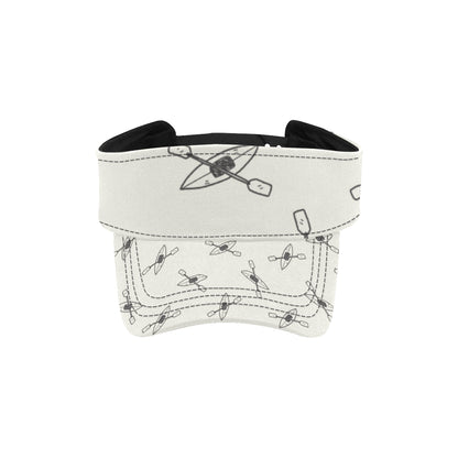 Kayak Pattern Print Design 01 Unisex Sun Visor