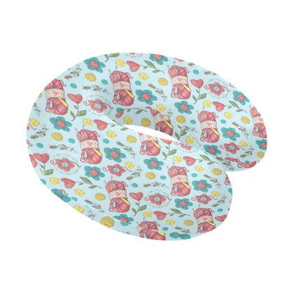 Crochet Pattern Print Design 01 U-Shaped Travel Neck Pillow