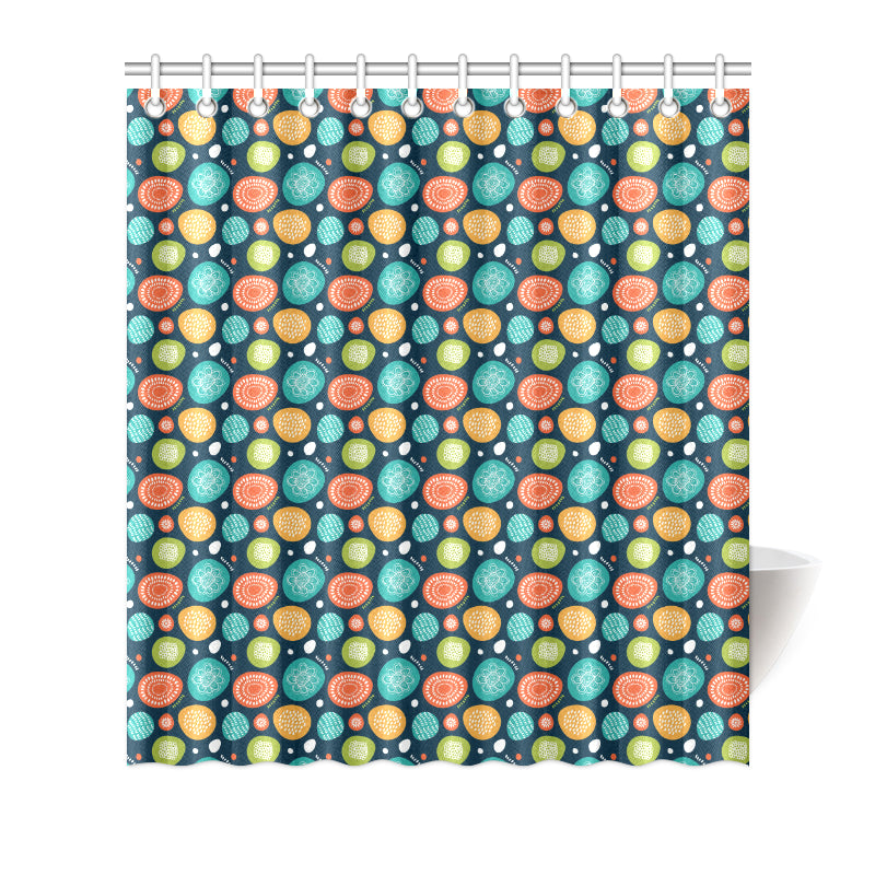 Swedish Themed Design Shower Curtain