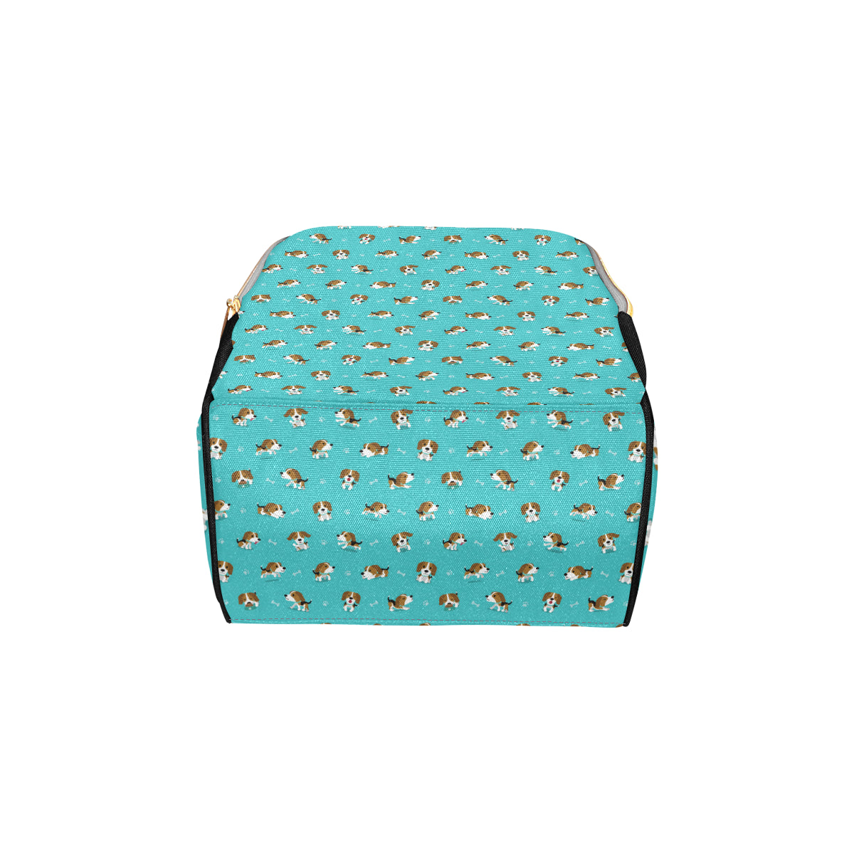 Beagle Pattern Print Design 05 Diaper Bag Backpack