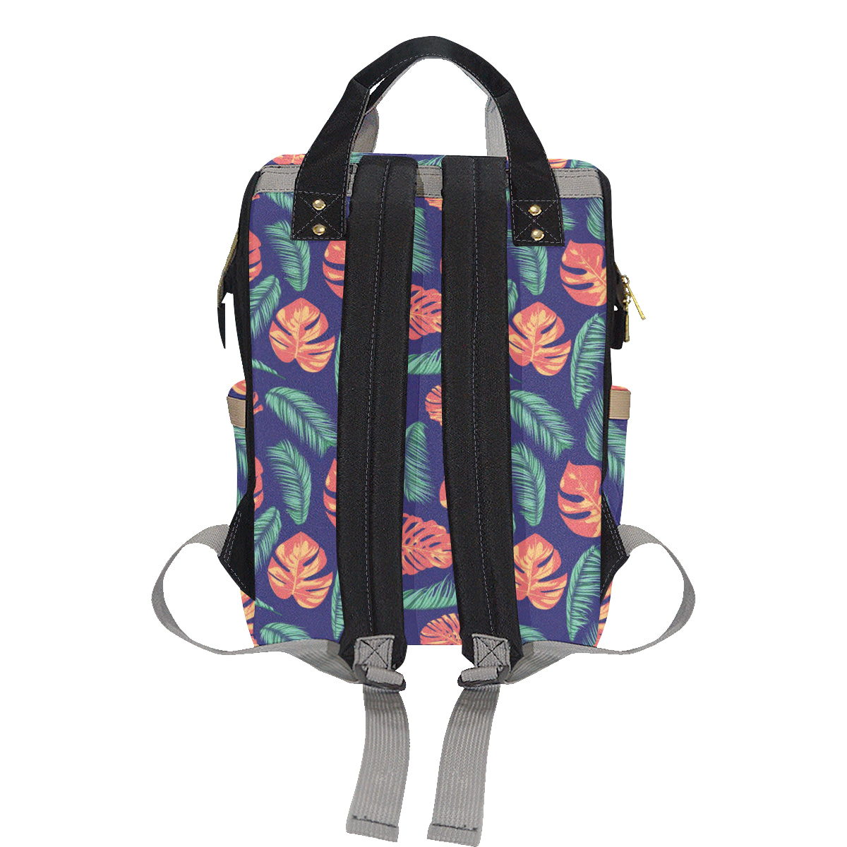 Palm Leaves Pattern Print Design PL011 Diaper Bag Backpack