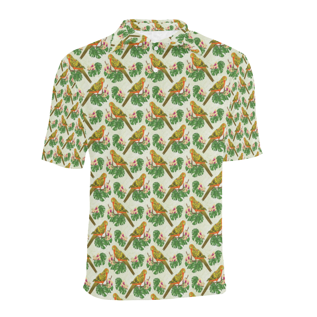 Conures Pattern Print Design 01 Men Polo Shirt