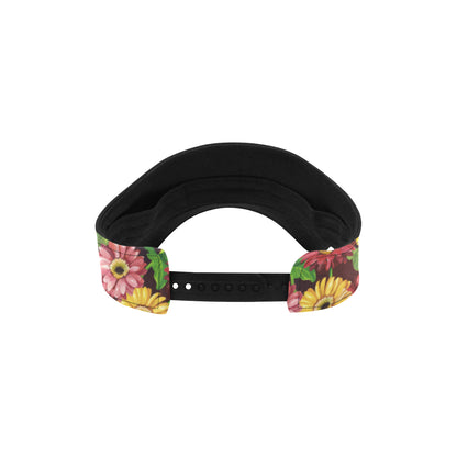 Daisy Gerbera Print Pattern Unisex Sun Visor