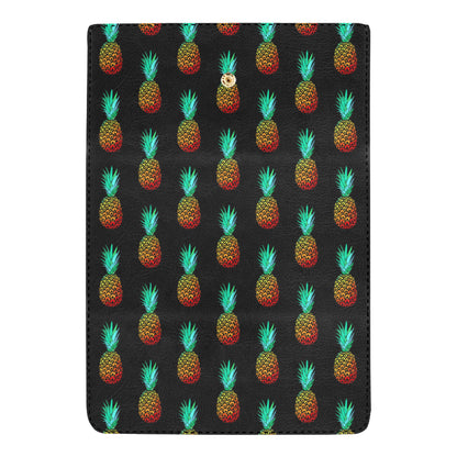 Pineapple Pattern Print Design A05 Women's Trifold Wallet