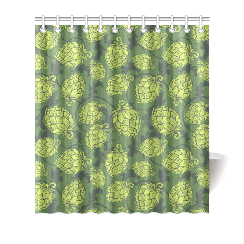 Hope Pattern Print Design 02 Shower Curtain