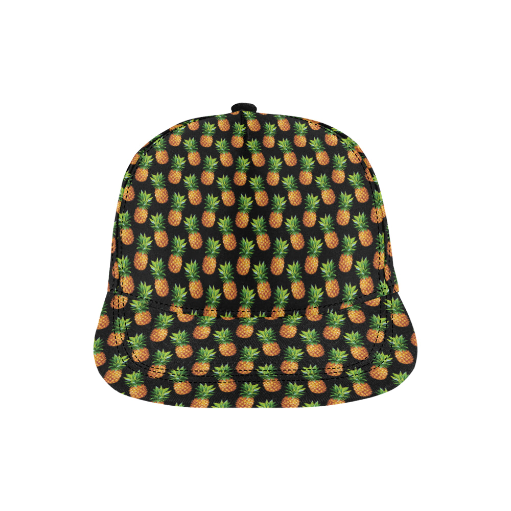 Pineapple Cute Print Design Pattern Snapback Cap