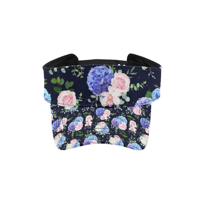 Hydrangea Pattern Print Design HD01 Unisex Sun Visor