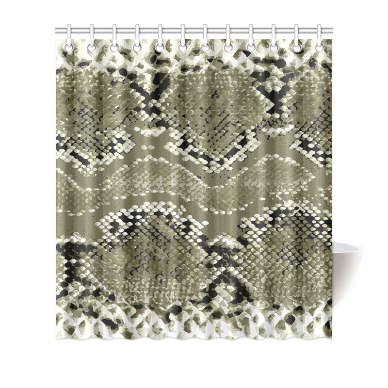 Python Pattern Print Design A04 Shower Curtain