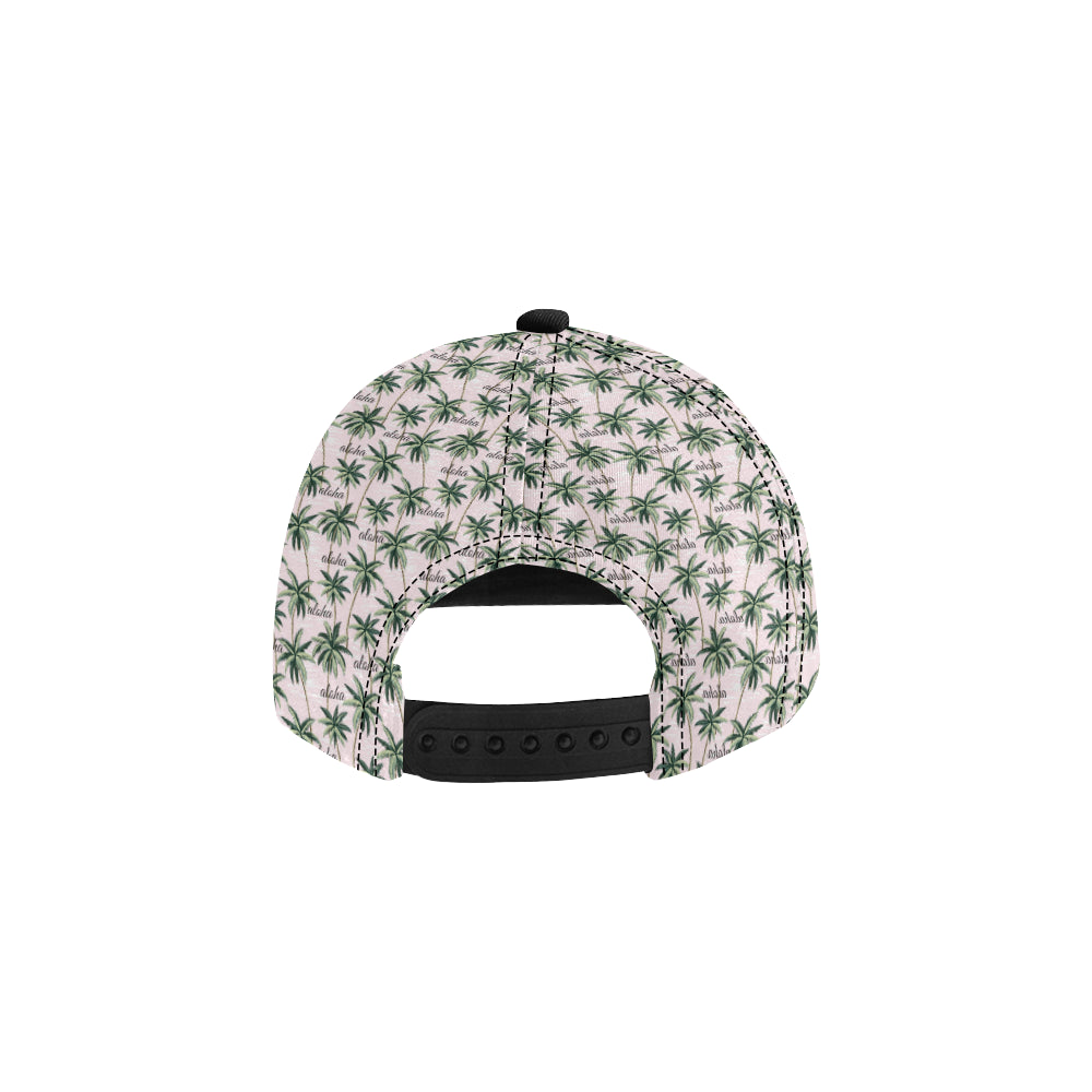 Aloha Beach Pattern Design Themed Print Snapback Cap