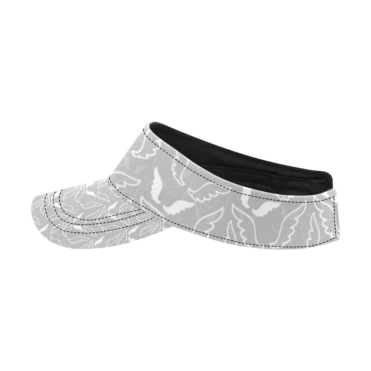 Angel Wings Pattern Print Design 01 Unisex Sun Visor