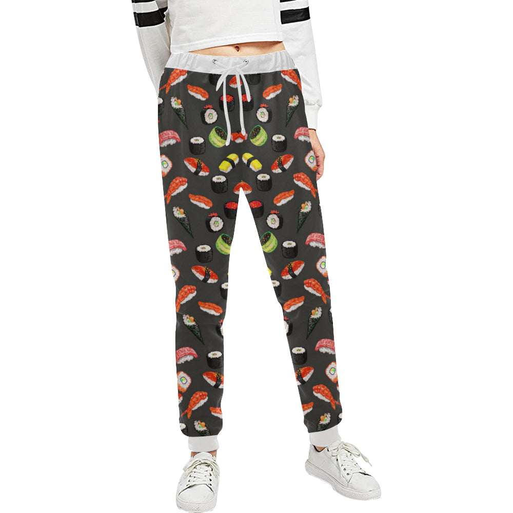 Sushi Design Print Unisex Sweatpants