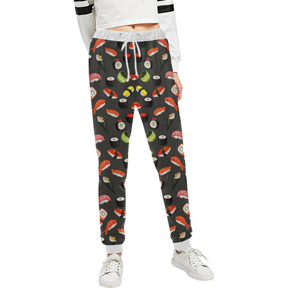 Sushi Design Print Unisex Sweatpants
