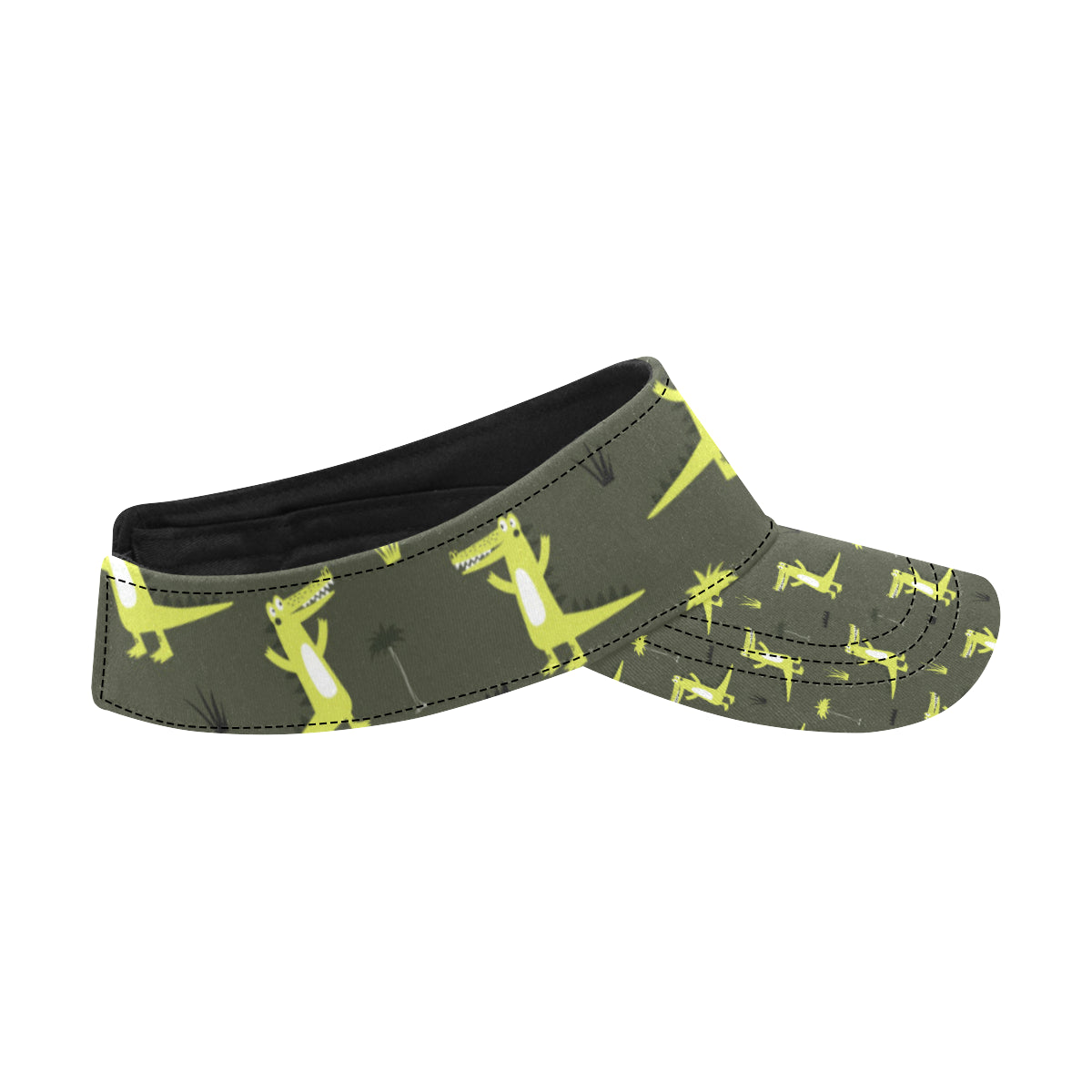 Alligator Pattern Print Design 05 Unisex Sun Visor