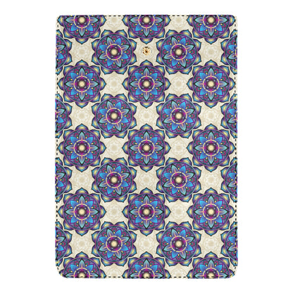 lotus Boho Pattern Print Design LO08 Women's Trifold Wallet
