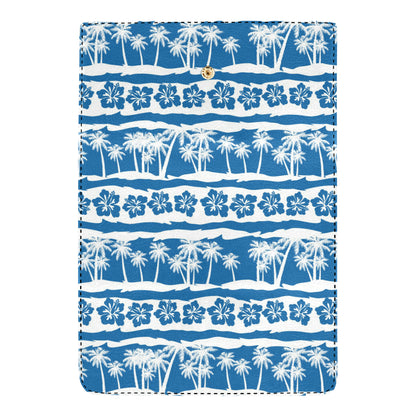 Hawaiian Themed Pattern Print Design H021 Women's Trifold Wallet