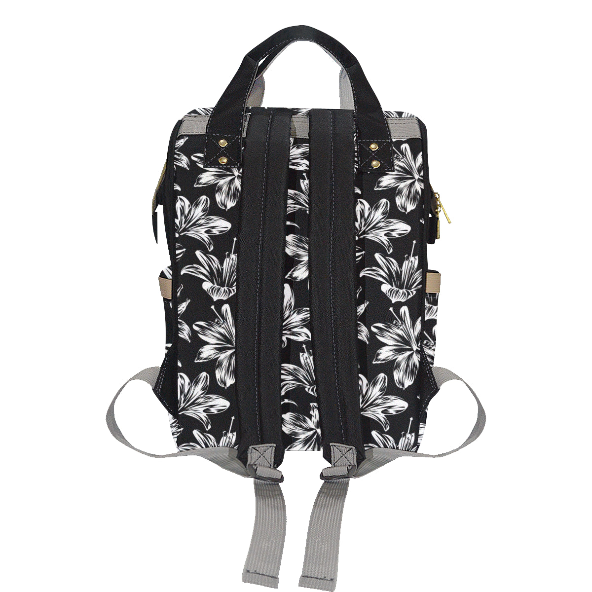 Amaryllis Pattern Print Design AL04 Diaper Bag Backpack