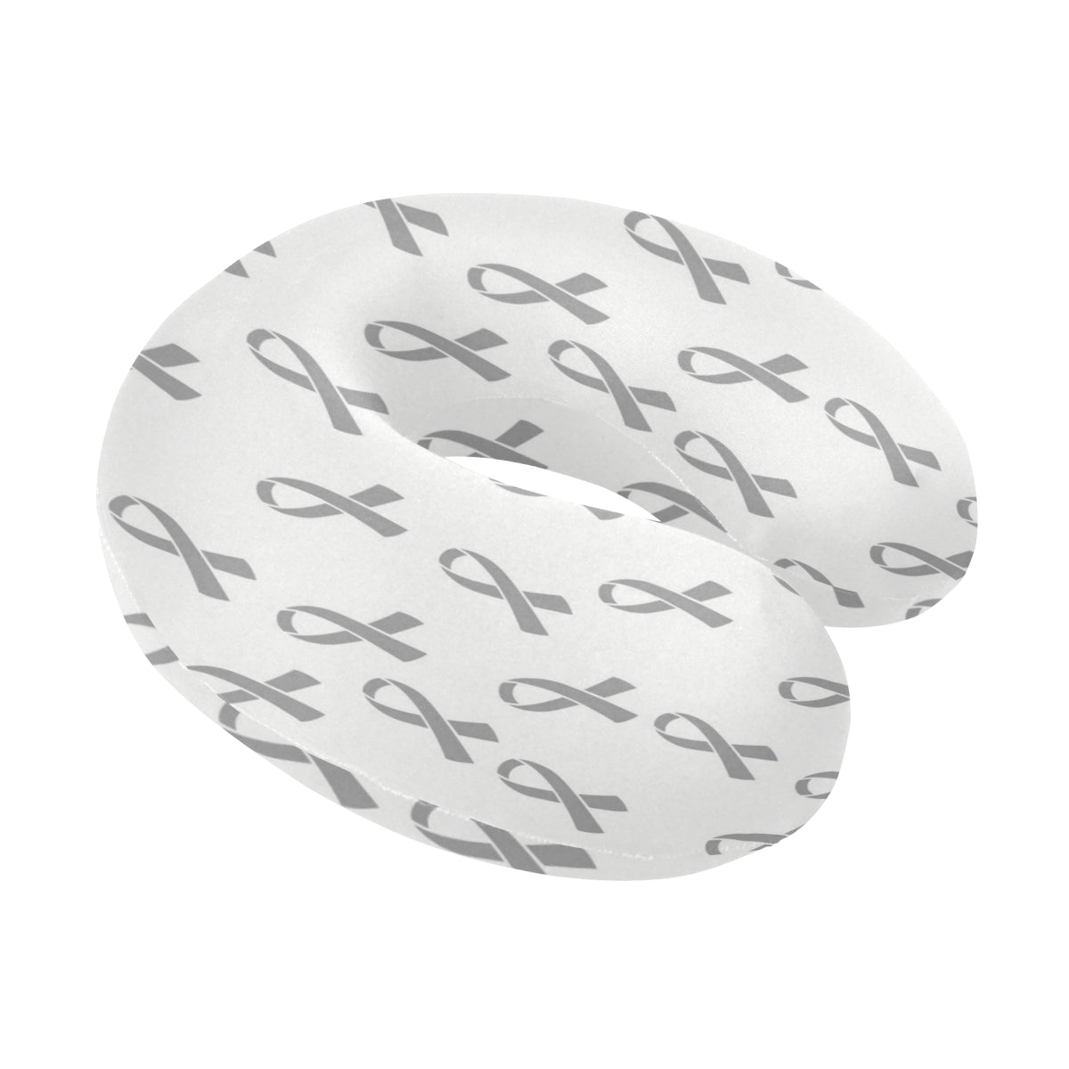 Brain cancer Pattern Print Design 01 U-Shaped Travel Neck Pillow