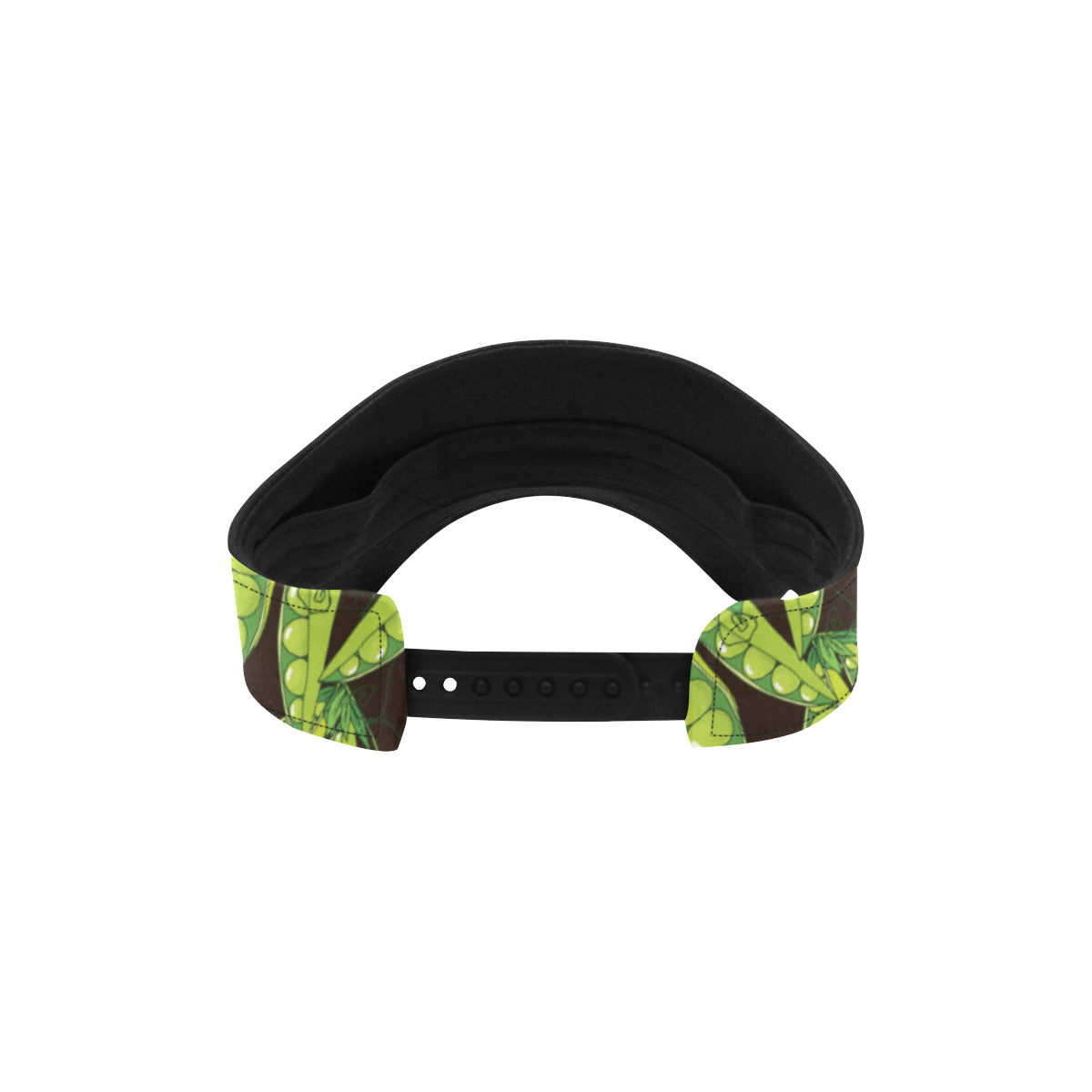 Peas Pattern Print Design A03 Unisex Sun Visor