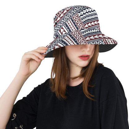 Polynesian Tribal line Unisex Bucket Hat