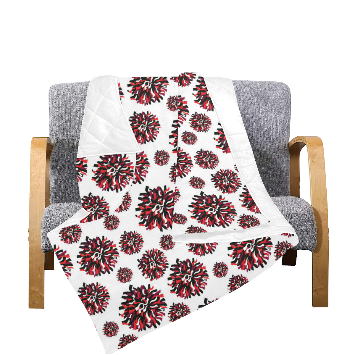 Cheerleader Pattern Print Design 01 Premium Quilt